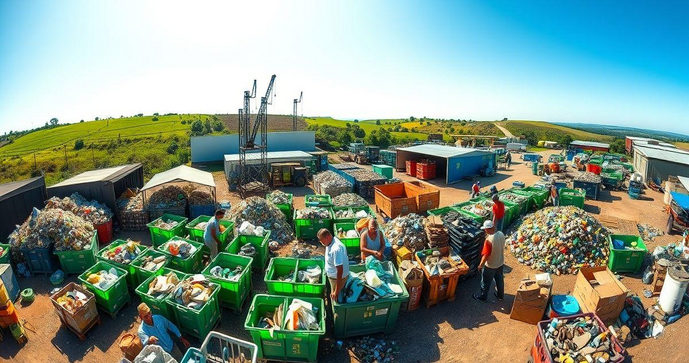 Empresa de gerenciamento de resíduos transforma o descarte em sustentabilidade e eficiência