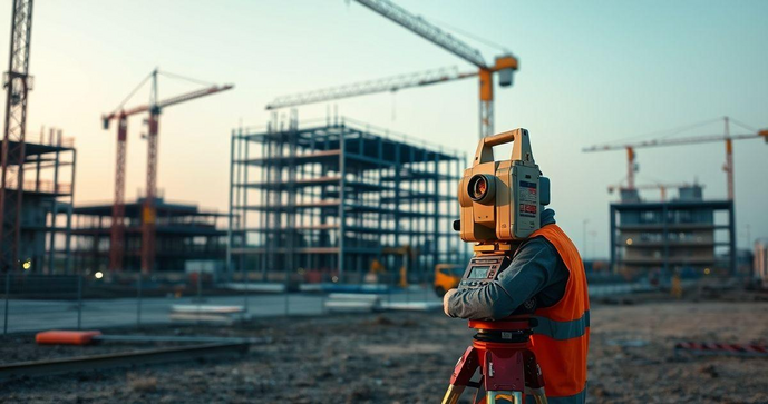 Locação de Obra em Topografia: Como Garantir Precisão e Eficiência na Construção Locação de Obra em Topografia: Como Garantir Precisão e Eficiência na Construção
