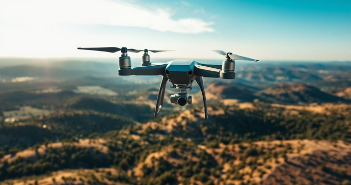 Topografia com drone: levantamento rápido e preciso com tecnologia aérea Topografia com drone: levantamento rápido e preciso com tecnologia aérea