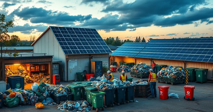 Gerenciamento de resíduos sólidos: estratégias e práticas eficientes para um futuro sustentável Gerenciamento de resíduos sólidos: estratégias e práticas eficientes para um futuro sustentável