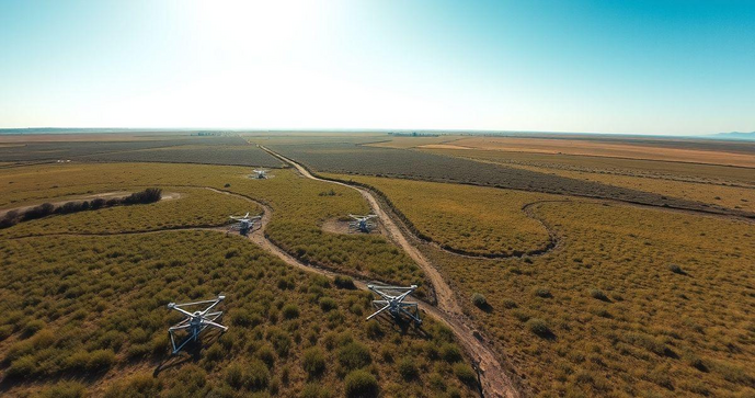 Topografia com Drone: Como a Tecnologia Está Transformando a Medição de Terrenos Topografia com Drone: Como a Tecnologia Está Transformando a Medição de Terrenos