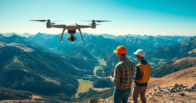 Como o Levantamento Topográfico com Drone Revoluciona Projetos de Engenharia