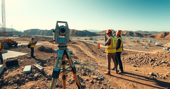 Transforme Seu Projeto com Locação de Obra em Topografia de Alta Precisão Transforme Seu Projeto com Locação de Obra em Topografia de Alta Precisão