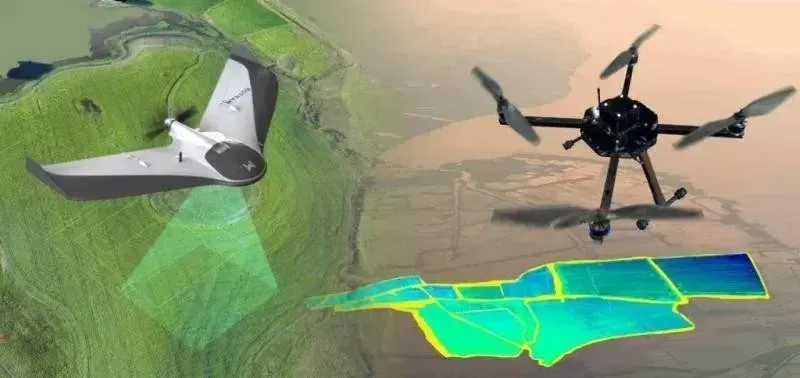 Levantamento topográfico com drone
